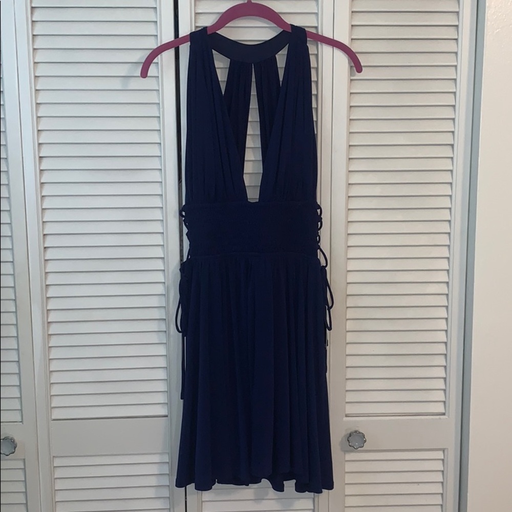NWT Navy Mini Dress